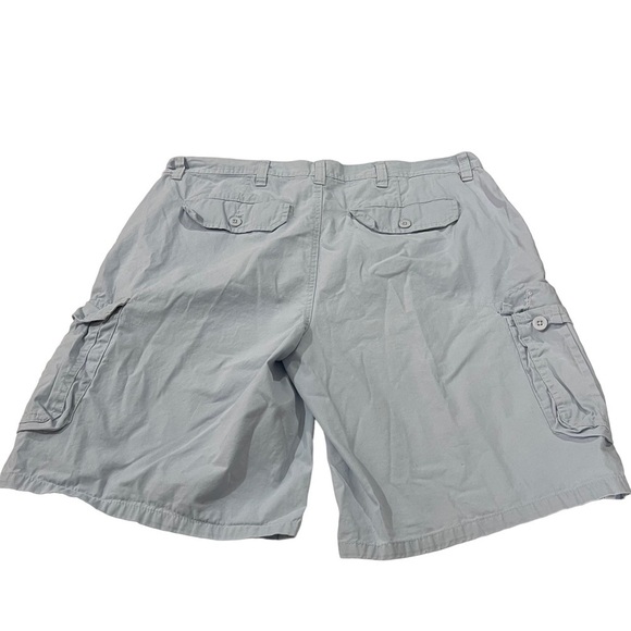 Paper Denim Cloth PD&C Men Light Blue Cargo Shorts Sz 38x10 100% Cotton 6 Pocket - Picture 9 of 10
